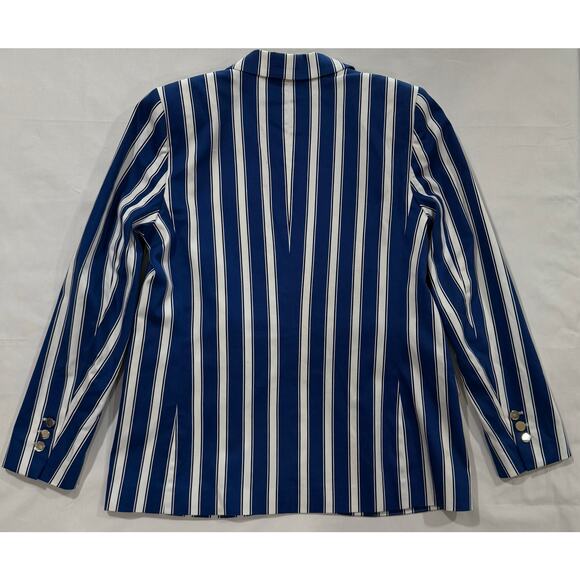 ESCADA Blazer Blue Stripe Women's Size 40 (US size 10) (087) - Picture 6 of 12